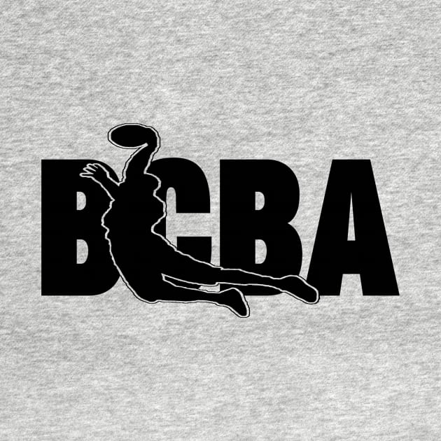 BCBA LARGE LOGO BASEBALL TEE by BANKSCOLLAGE